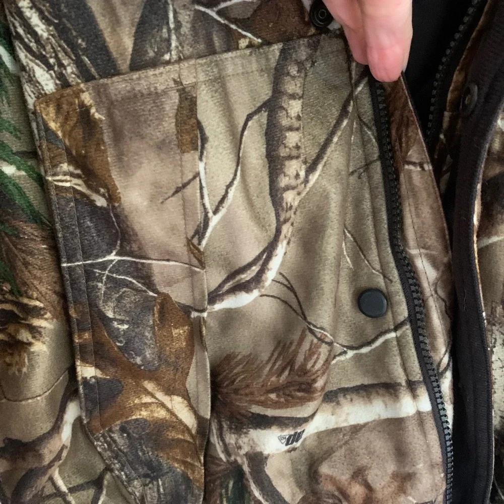 Field &‎ Stream Boys Medium Camo Jacket Hooded Realtree Quilted Hunting